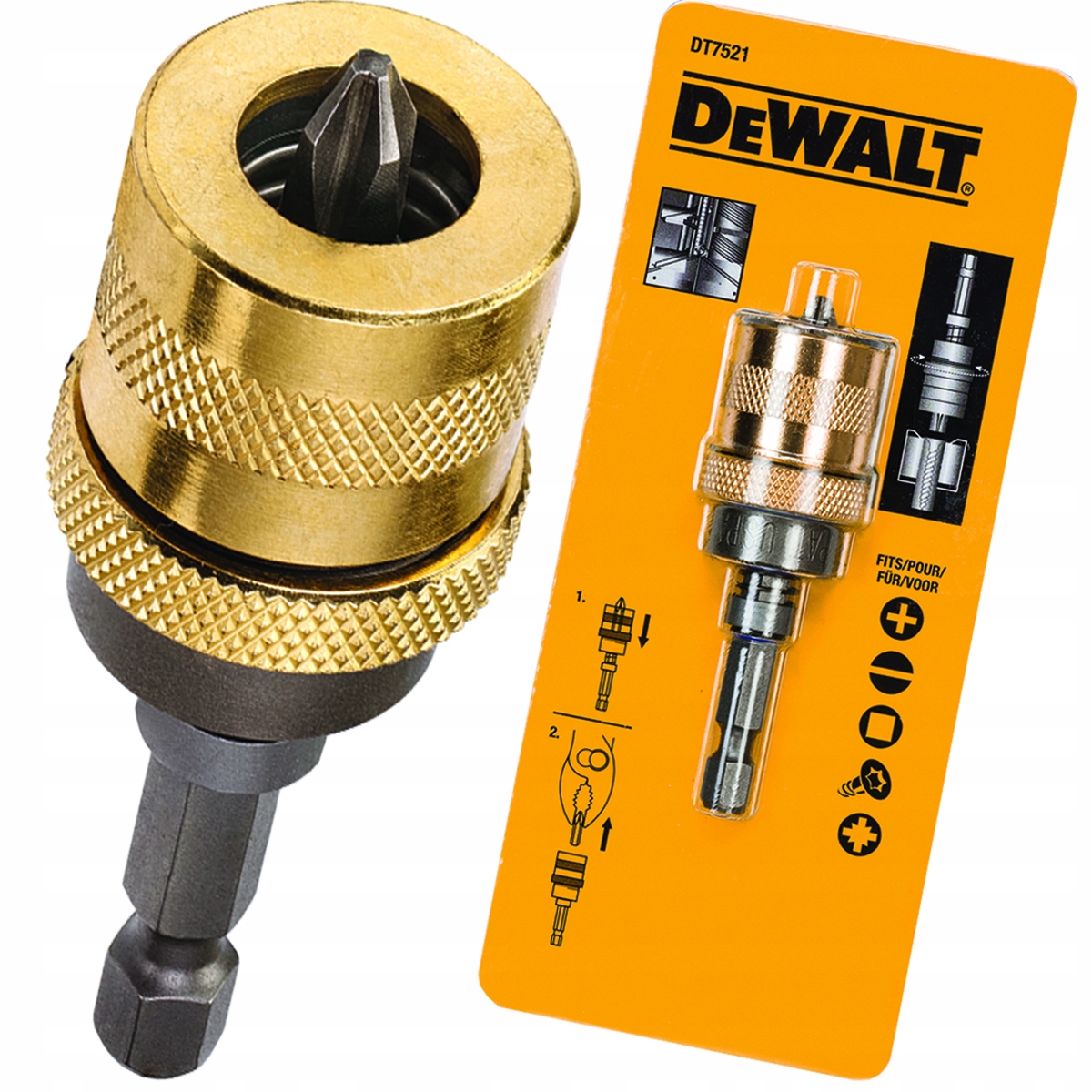 

Dewalt uchwyt końcówek z ogranicznikiem do gk ph2