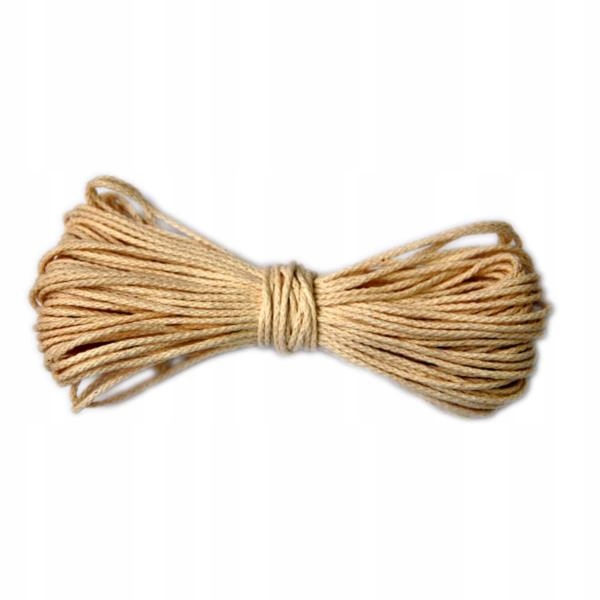 

Knot bawełniany do świec 1,5 mm, motek 20m