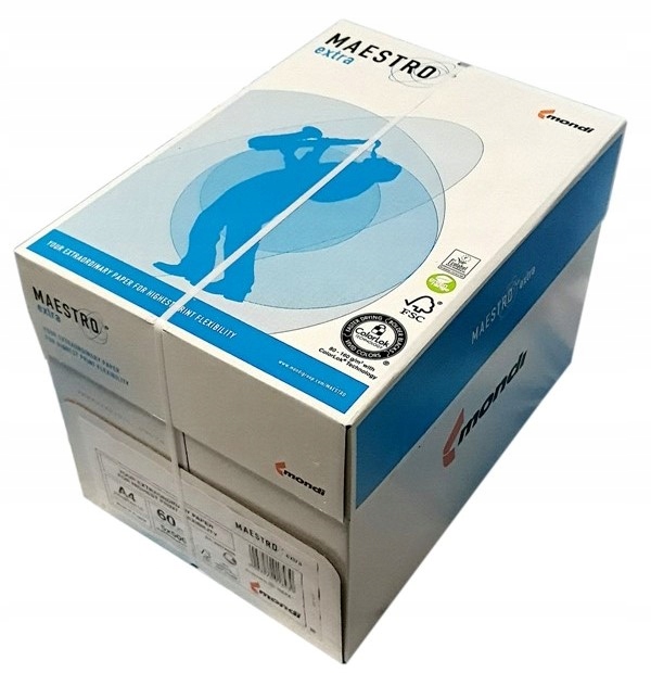 Papier ksero A4 60g MAESTRO EXTRA 5 Ryz - 1 karton