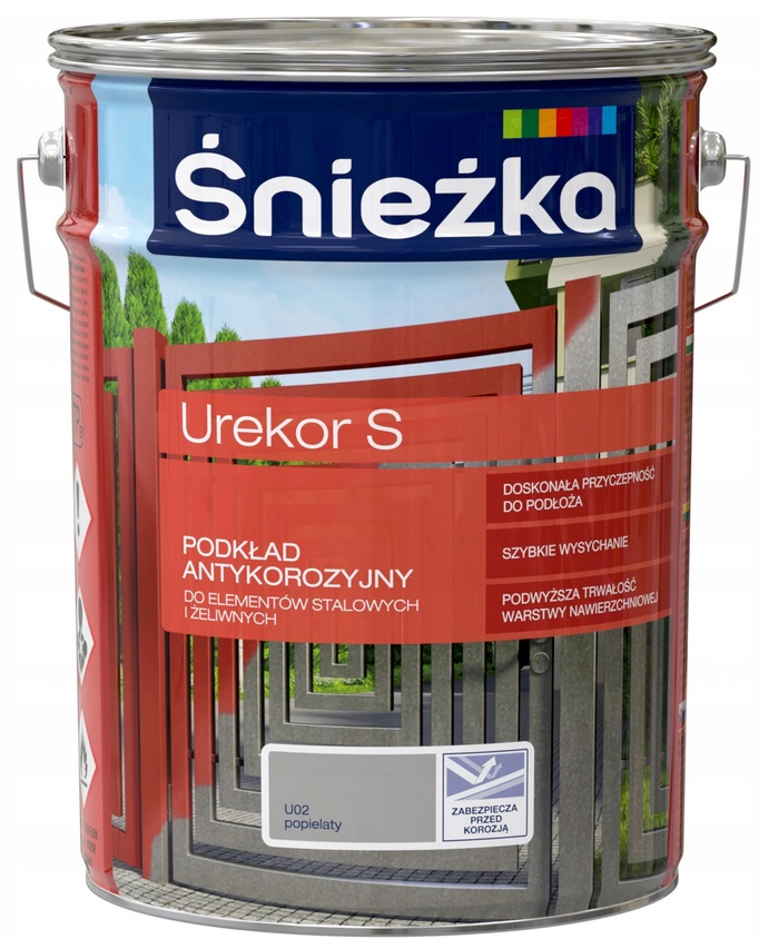 

Farba Antykorozyjna Śnieżka Urekor S popielata, 5l