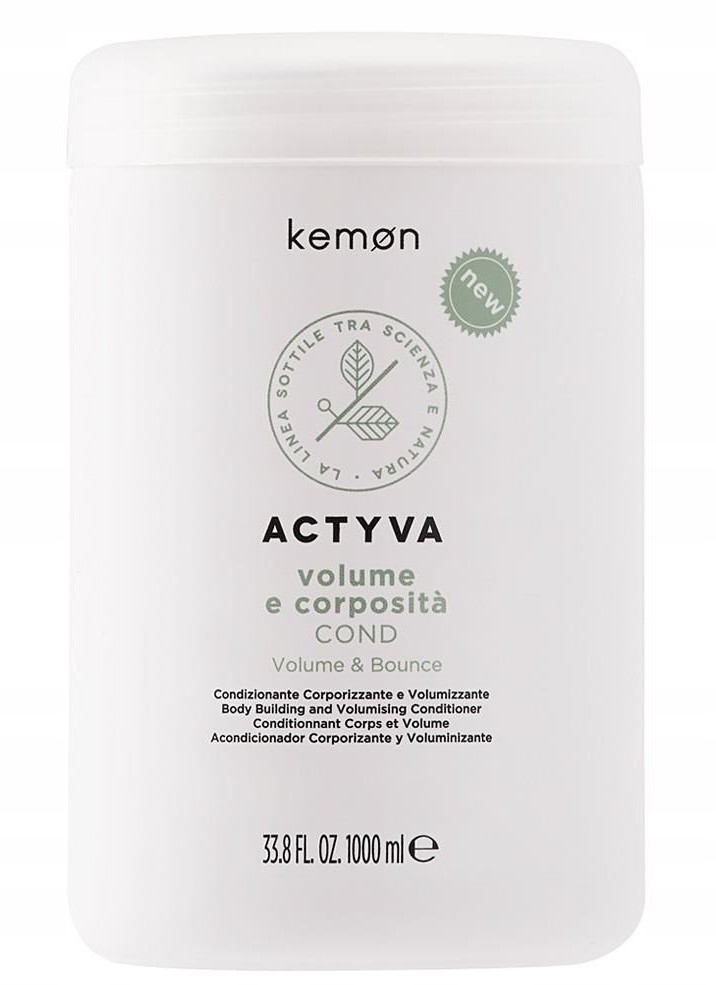 

Kemon Actyva Volume Odżywka Grubość Objętość 1 l