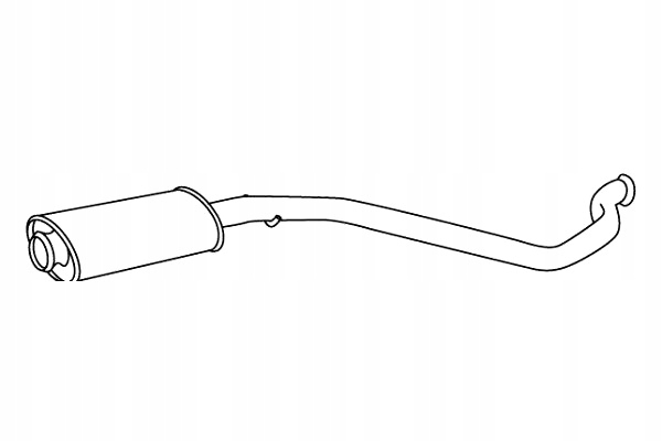 STARLINE TLUMIK SRODKOWY PEUGEOT 306 1.9 00 93 - 04 97