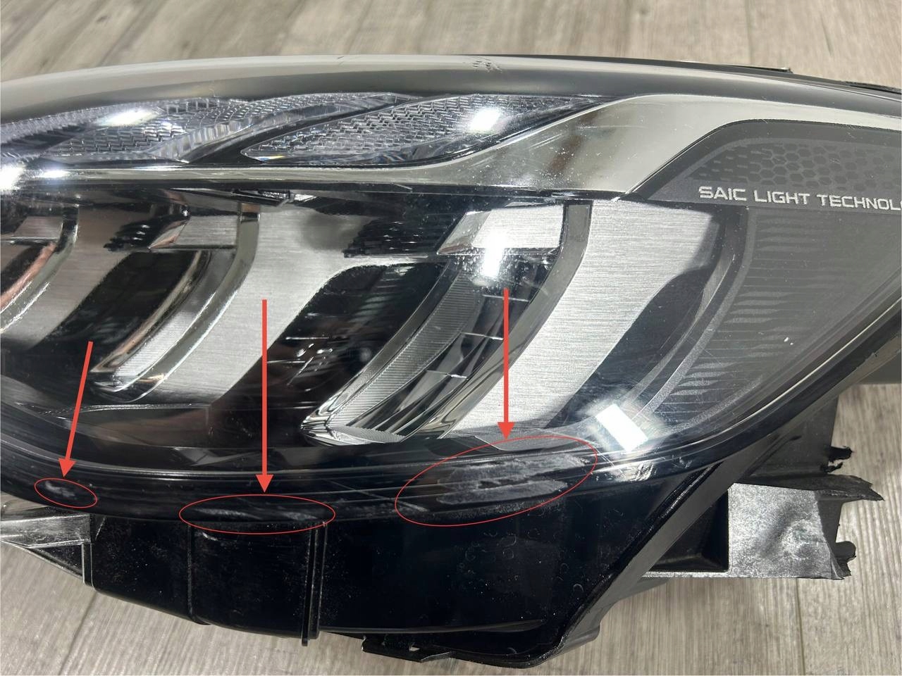 MG HS and LIFT 2020-2024 light left front 11434081