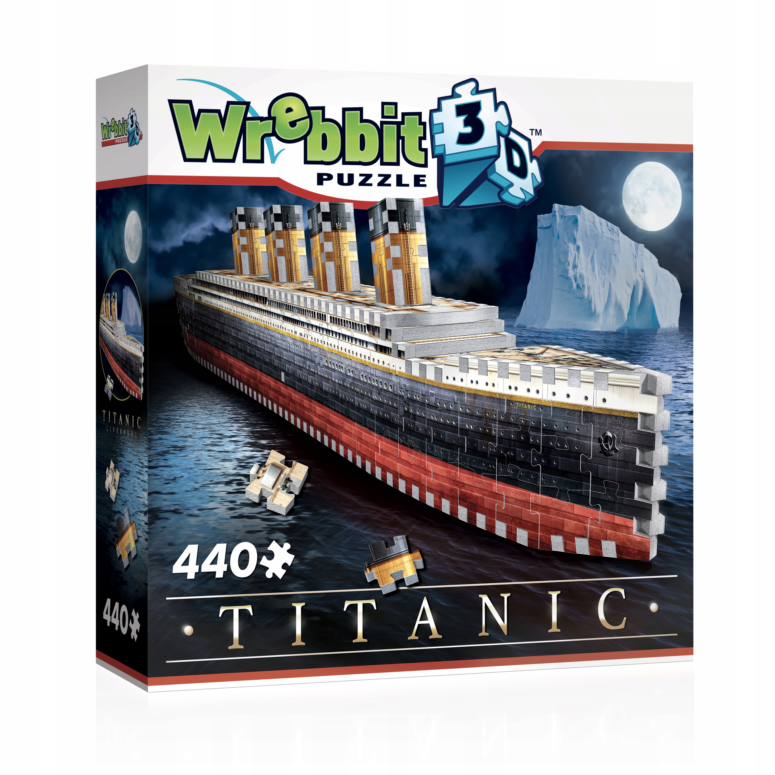 

Wrebbit Wspaniały Titanic Puzzle 3D 2021