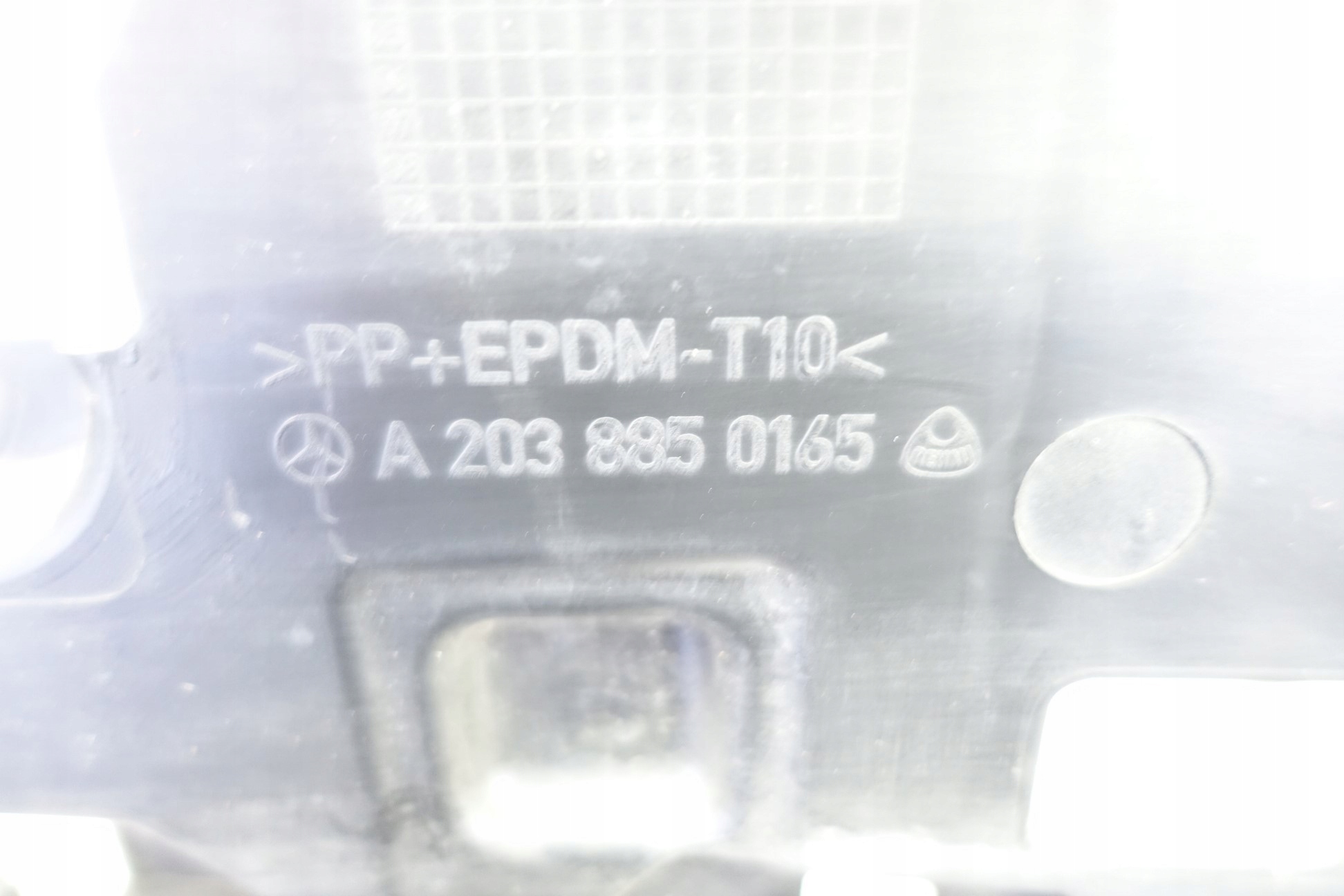 pillar of a bumper front MERCEDES C W203