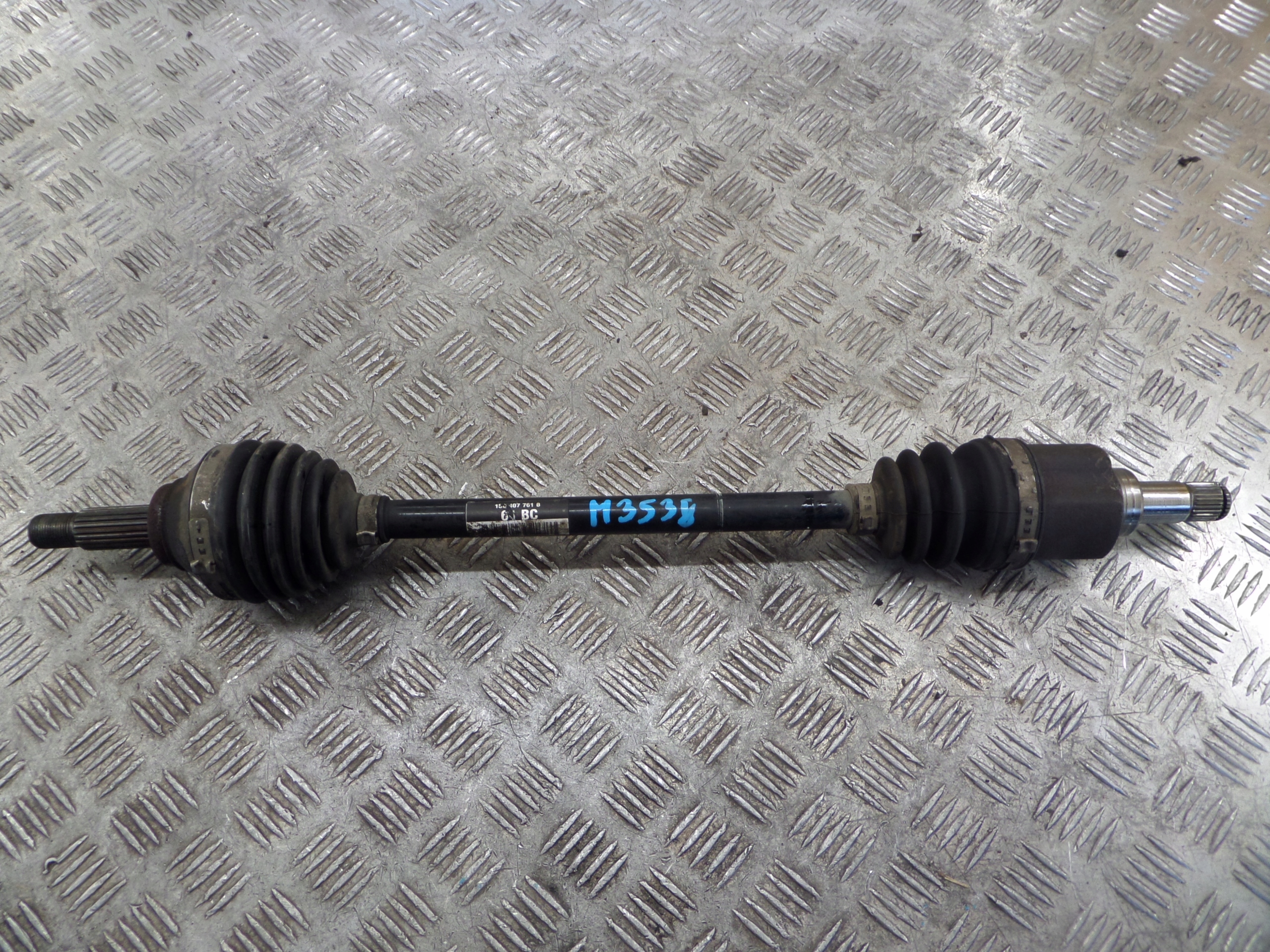 VW UP 1.0 MPi 2011- semi-axis left 1S0407761B