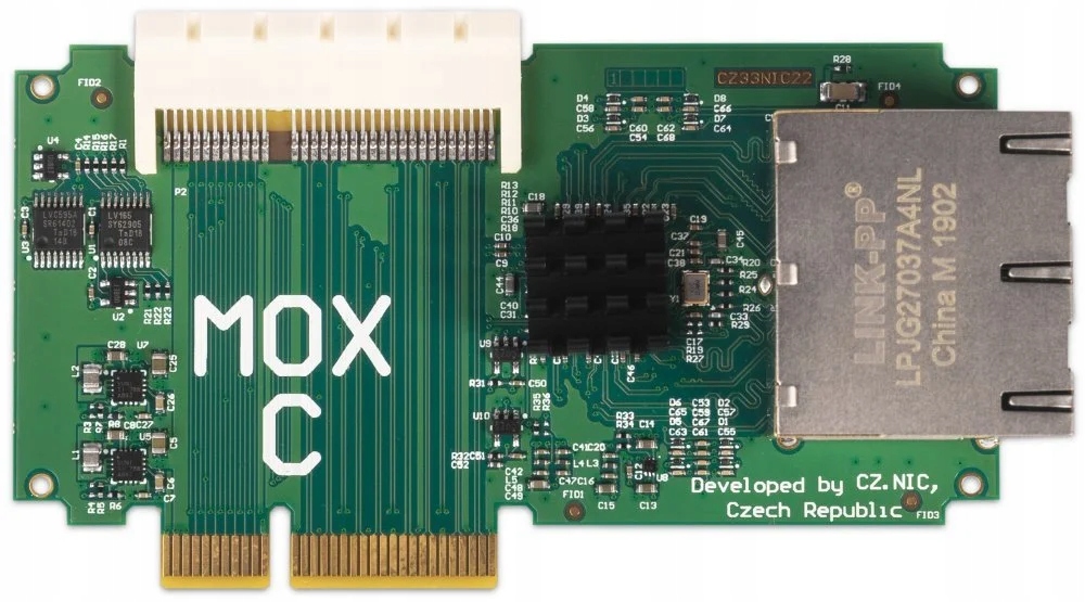 Moduł Ethernet Turris MOX C Moduł - 4x100/1000