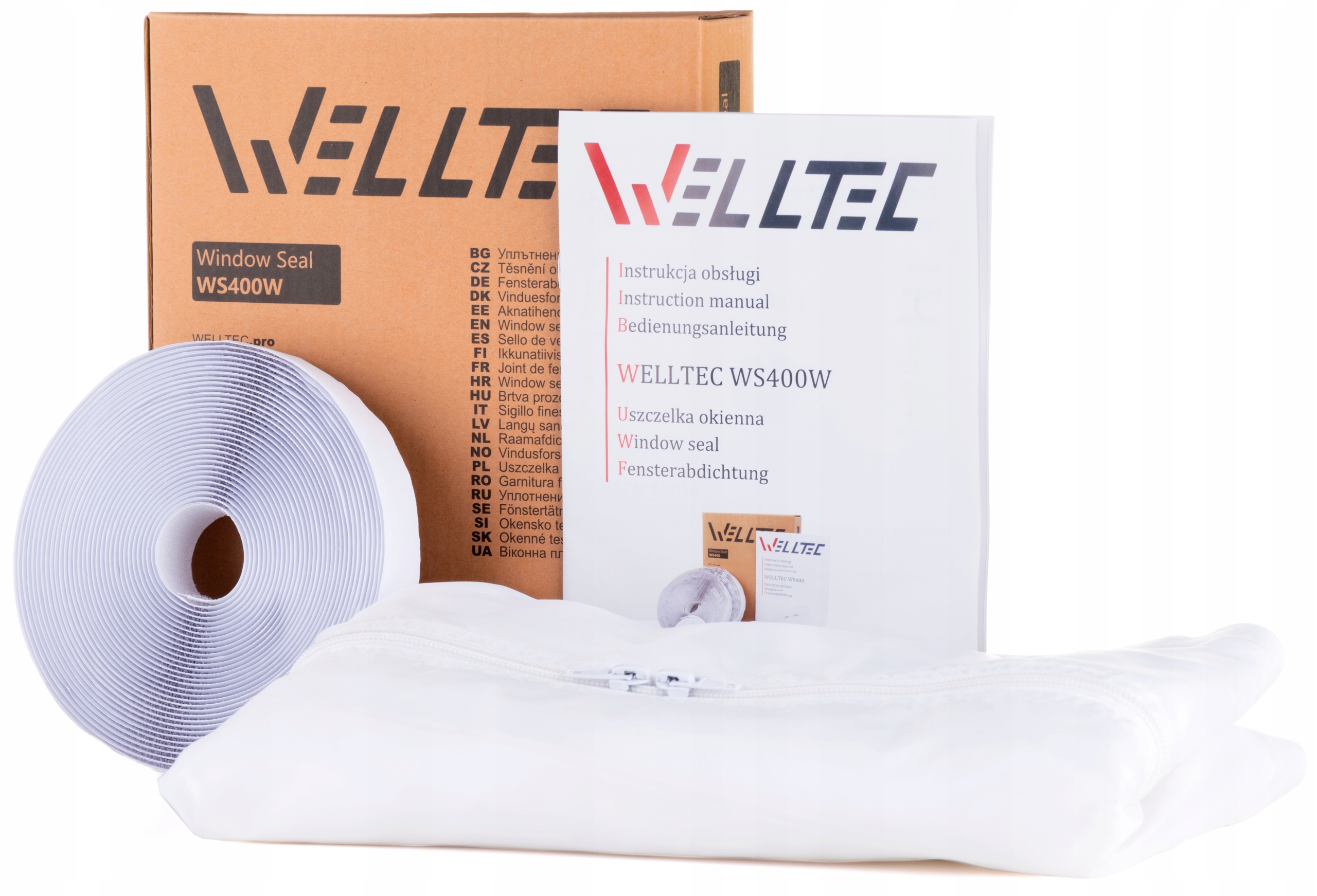 USZCZELKA OKIENNA WELLTEC WS400W DO KLIMATYZATORA