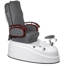 Křeslo na pedikúru s masáží BR-2307 Šedá