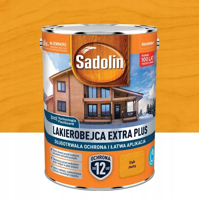 Sadolin Extra Plus 4,5l Dąb jasny