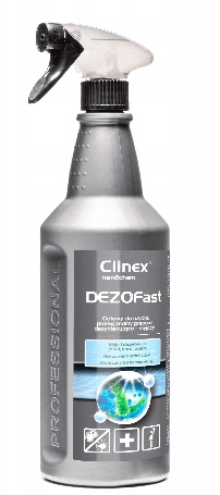 

Clinex Dezofast 1L Wirusobójczy Płyn Dezynfekujący