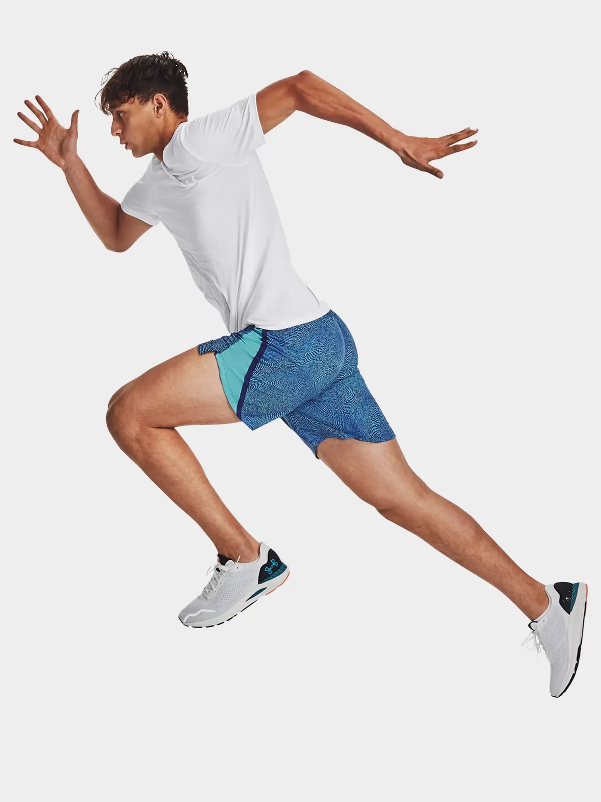 Under Armour Tričko Ua Seamless Stride Ss-wht bílá