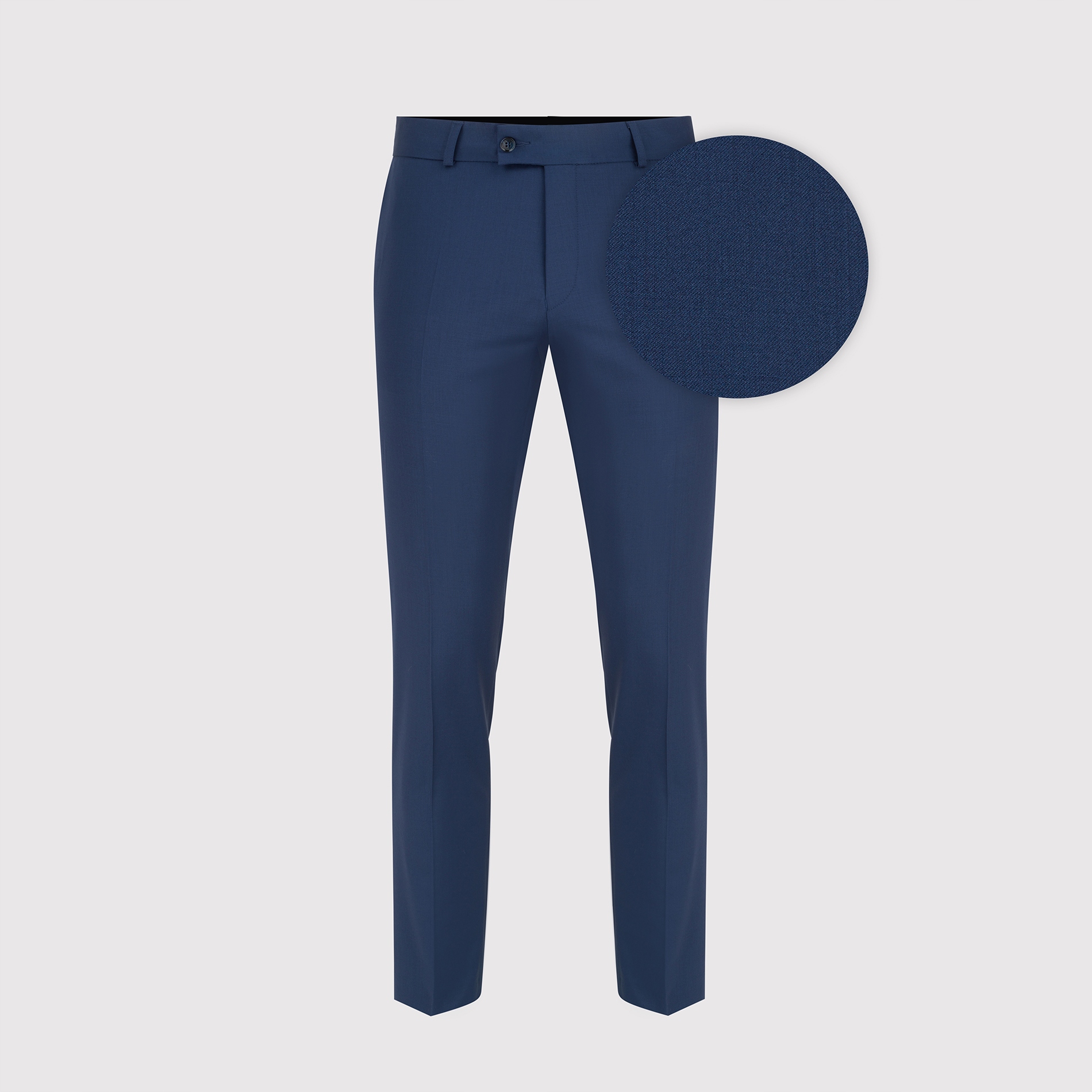 Tmavě modré pánské oblekové kalhoty Pako Lorente vel