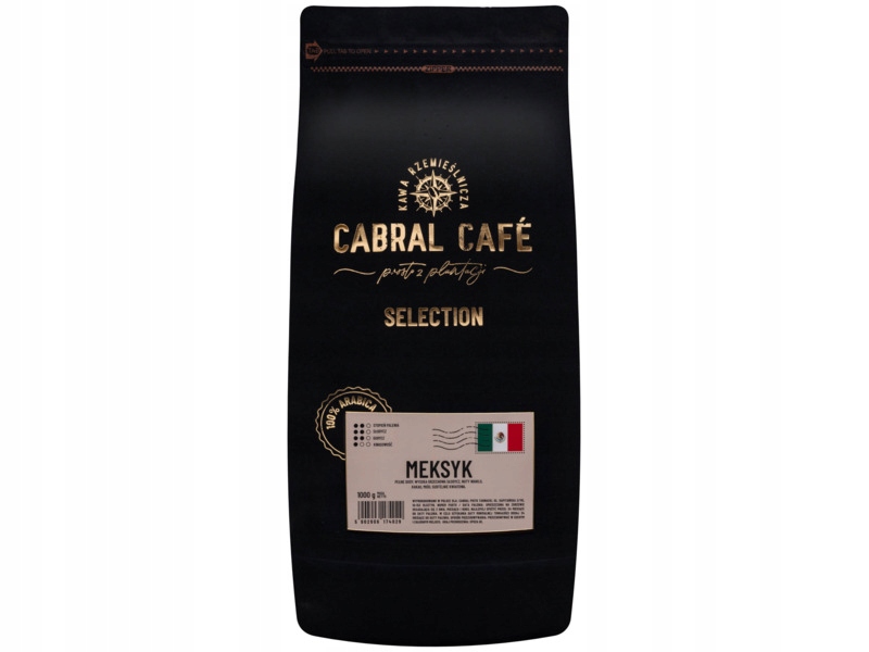 Kawa ziarnista Cabral Cafe Selection Meksyk 1 kg