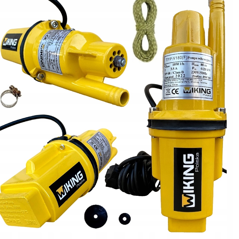Pompa Ciśnieniowa do wody Podlewania głębinowa studni mocna aż 8BAR Wiking