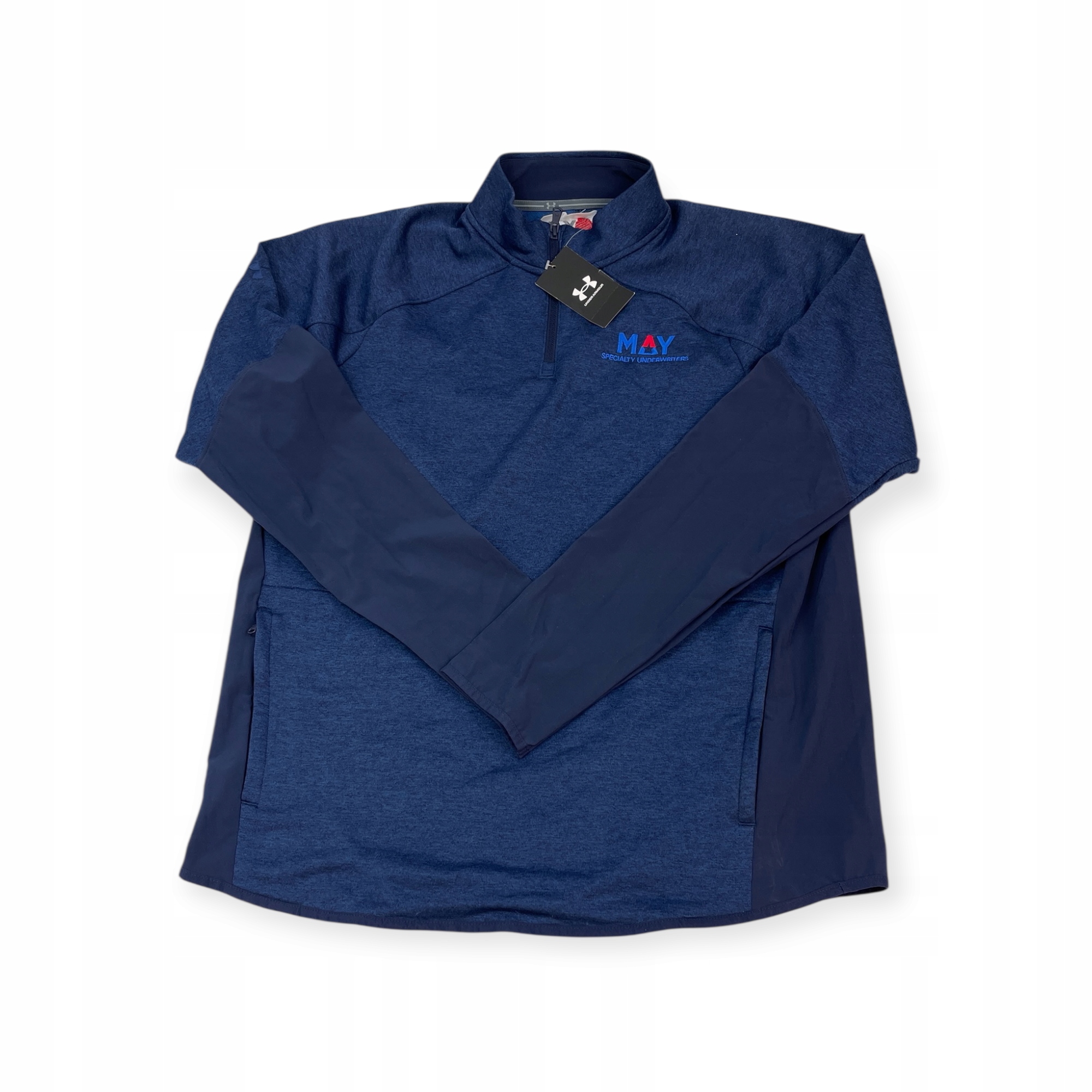 Pánská mikina Under Armour 1/4 Zip modrá L sportovní tréninková