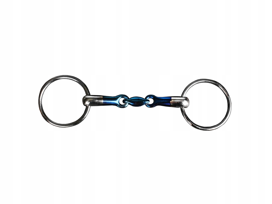 Udidlo pro koně Horka olivová 2x lomená sweet iron 12,5 cm