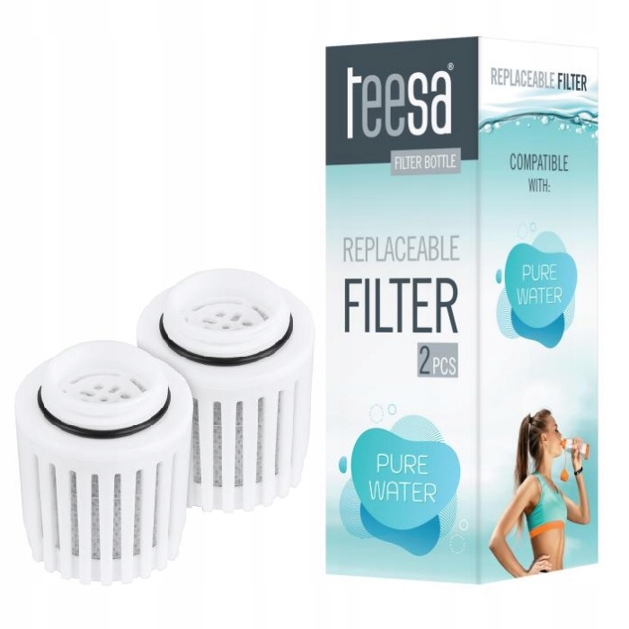

2x filtr do butelki Teesa Pure Water