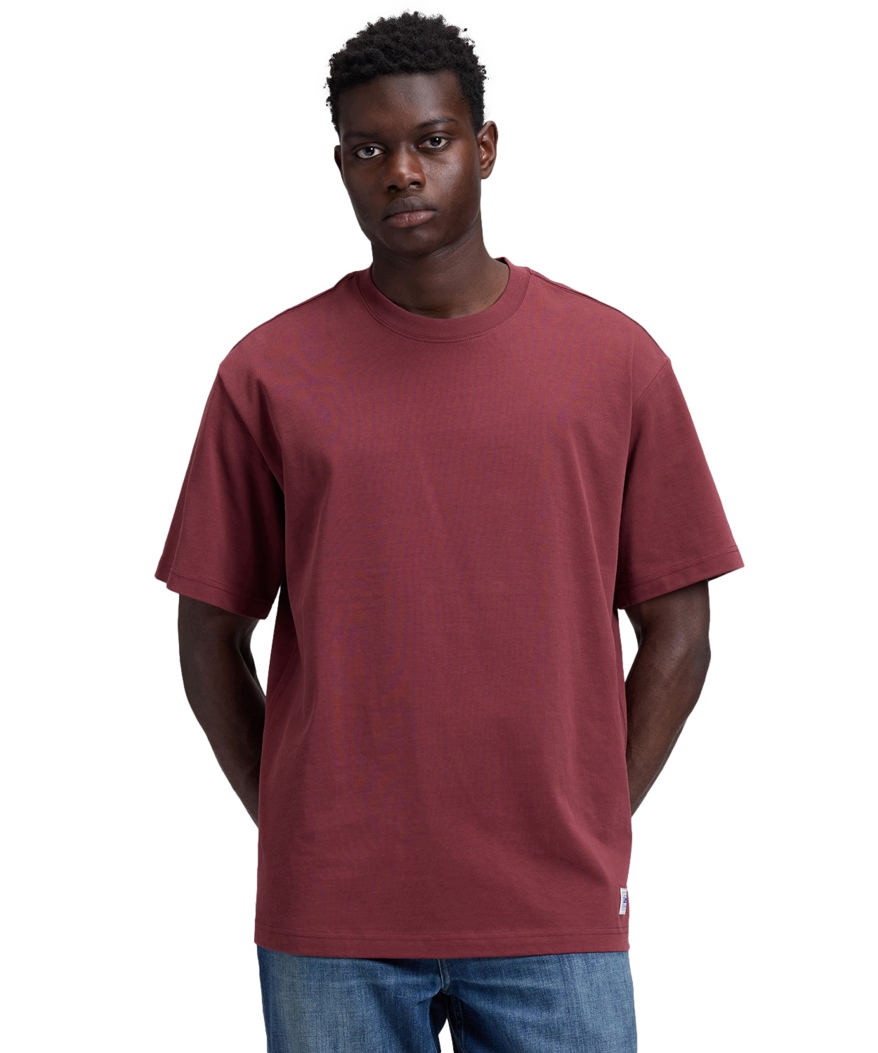 T-shirt Lee Workwear Boxy Heavy Tee 112386363 Port M