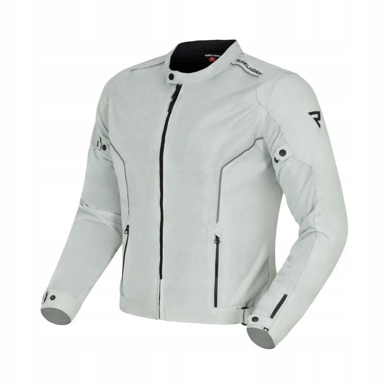 Textilná Motocyklová Bunda Rebelhorn Wave Grey (XL)