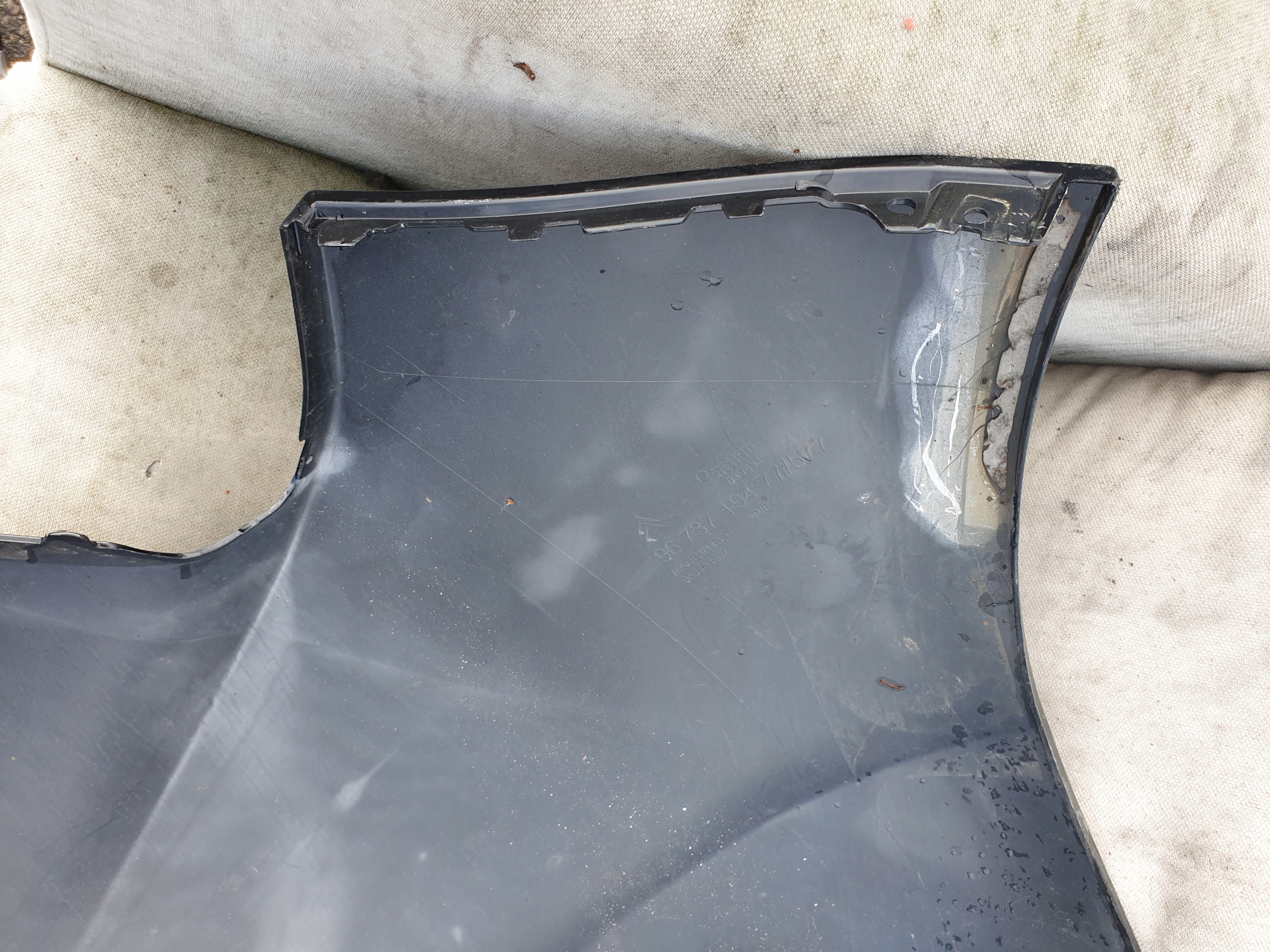 bumper rear rear part CITROEN DS5 OE 2011r