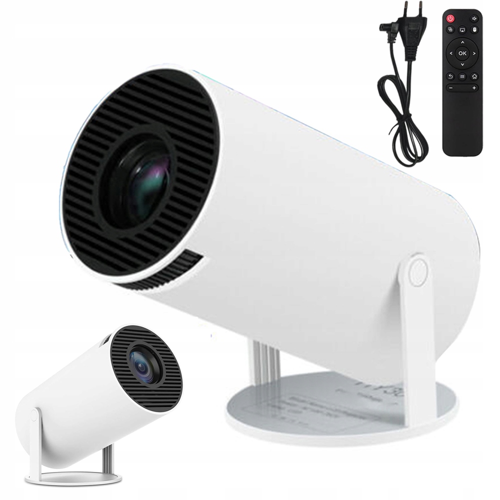 Mini Přenosný Otočný Projektor Full Hd Wifi Bluetooth 5.0 Projektor