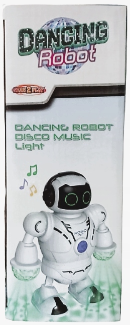 ROBOT DISCO TAŃCZĄCY EFEKTY DŹWIĘKOWE ŚWIETLNE !!! Kod producenta TR41554
