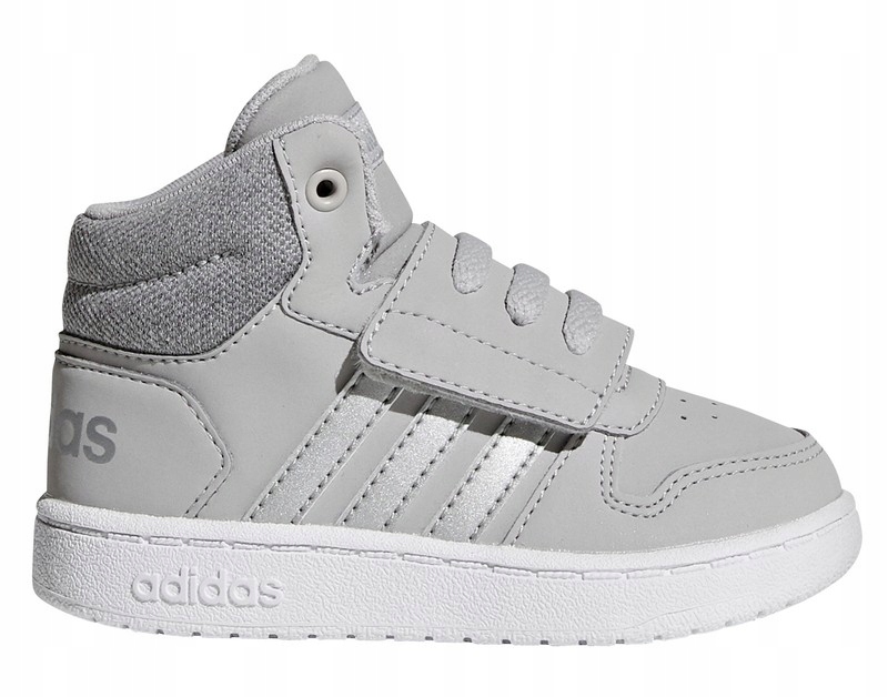 21 Buty Adidas Dziecięce Hoops MID F35841 Rzepy
