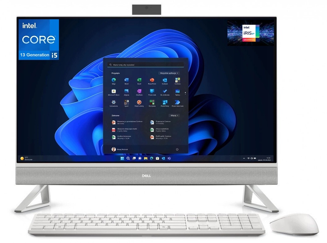 Počítač Dell Pro 27 AiO EC27250 27" Fhd i5-1334U 8GB SSD512 W11Pro Edu