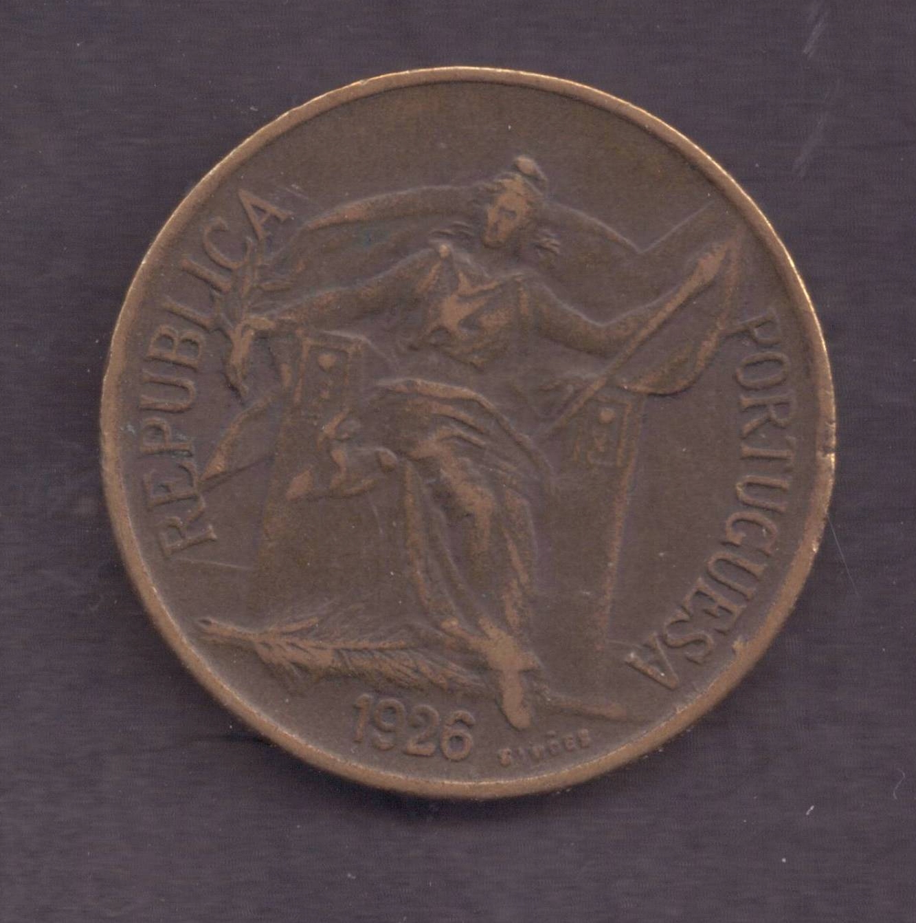 Portugalia - 50 Centavos 1926 rok