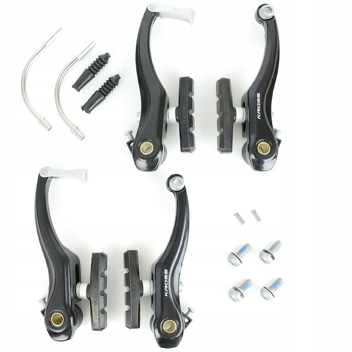 

Szczęki hamulcowe aluminiowe V-Brake Komplet Kross