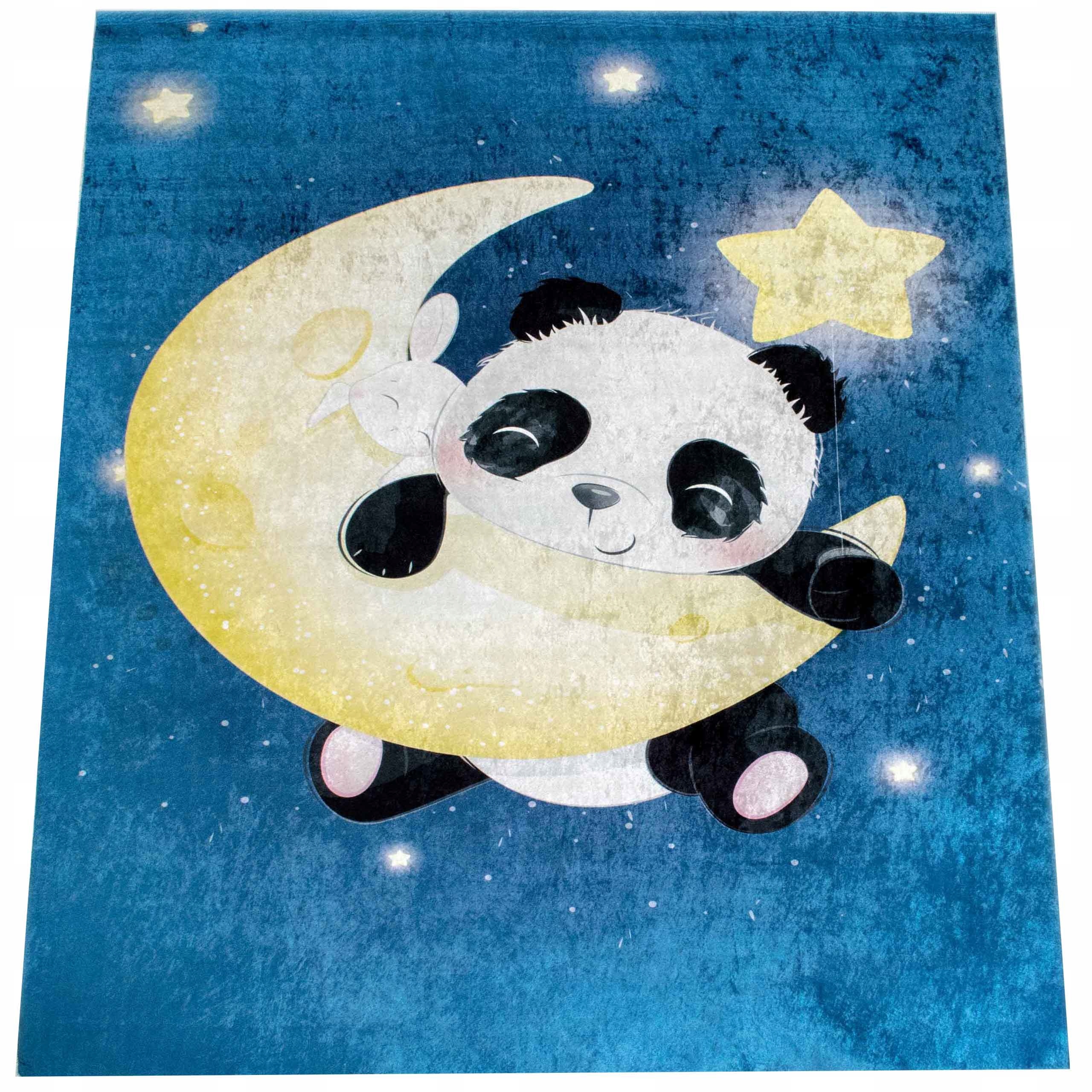 

Dywan Dziecięcy Antypoślizgowy Panda Sen 80x150
