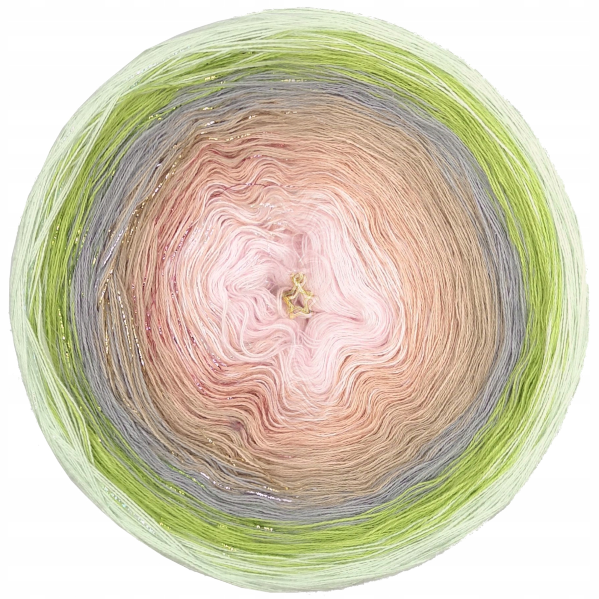 Příze bavlna akryl motůrek 3 nitě XMAS05 Lurex 2000m