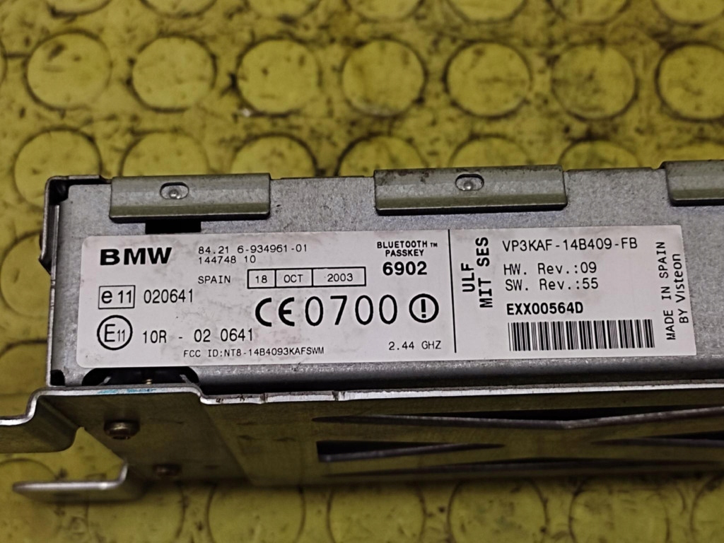 BMW X3 E83 modulo BLUETOOTH 8421693496101