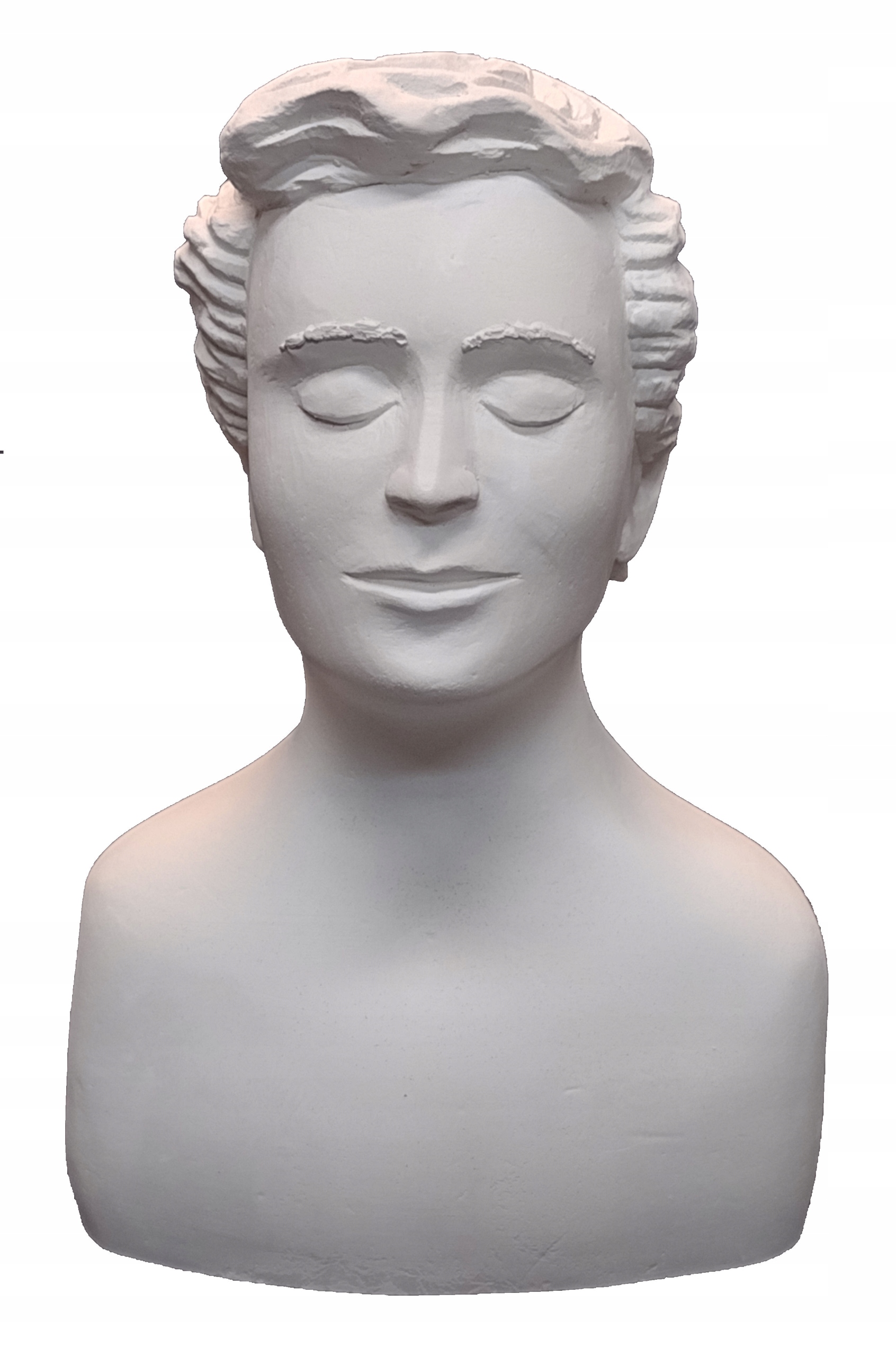 

Wit popiersie gipsowe głowa męska do utwardzania