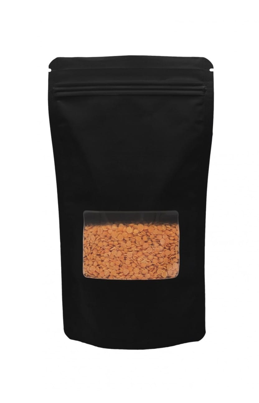 

Doypack czarny ze struną 750ml okno 50szt.