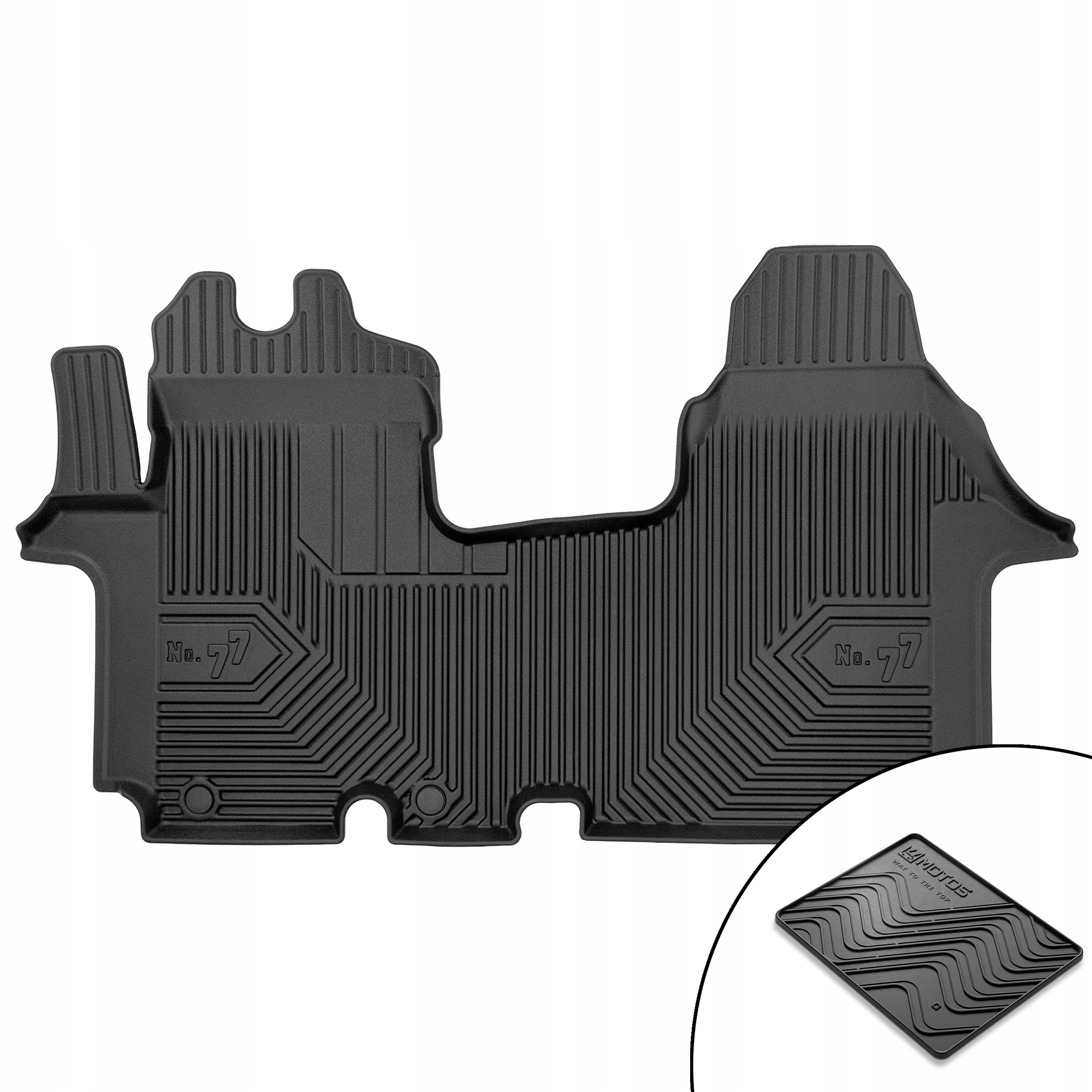 Dywaniki gumowe No.77 Renault Trafic II 2001-2014 mata