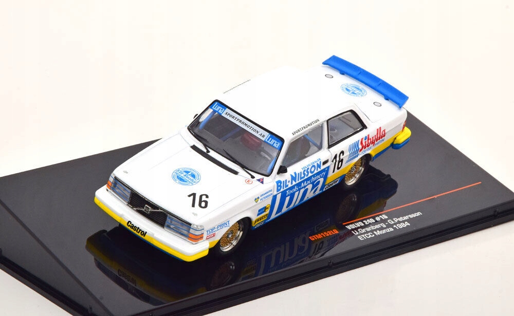 Volvo 240 #16 U.Granberg/G.Petersson Etcc 1/43 ixo