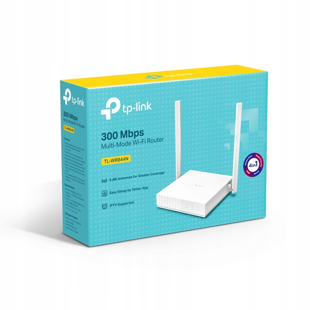 

Mocny Router Wifi Do Domu Tp-link TL-WR844N