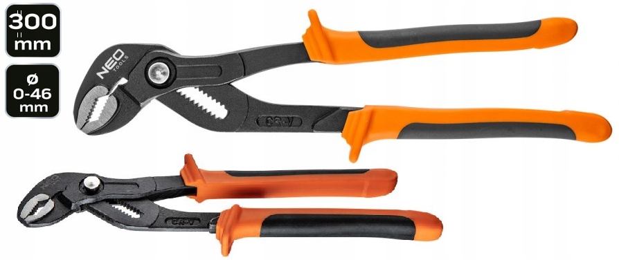 Kleště Na Trubky 300 MM Rozsah 0-46 MM Neo 01-203