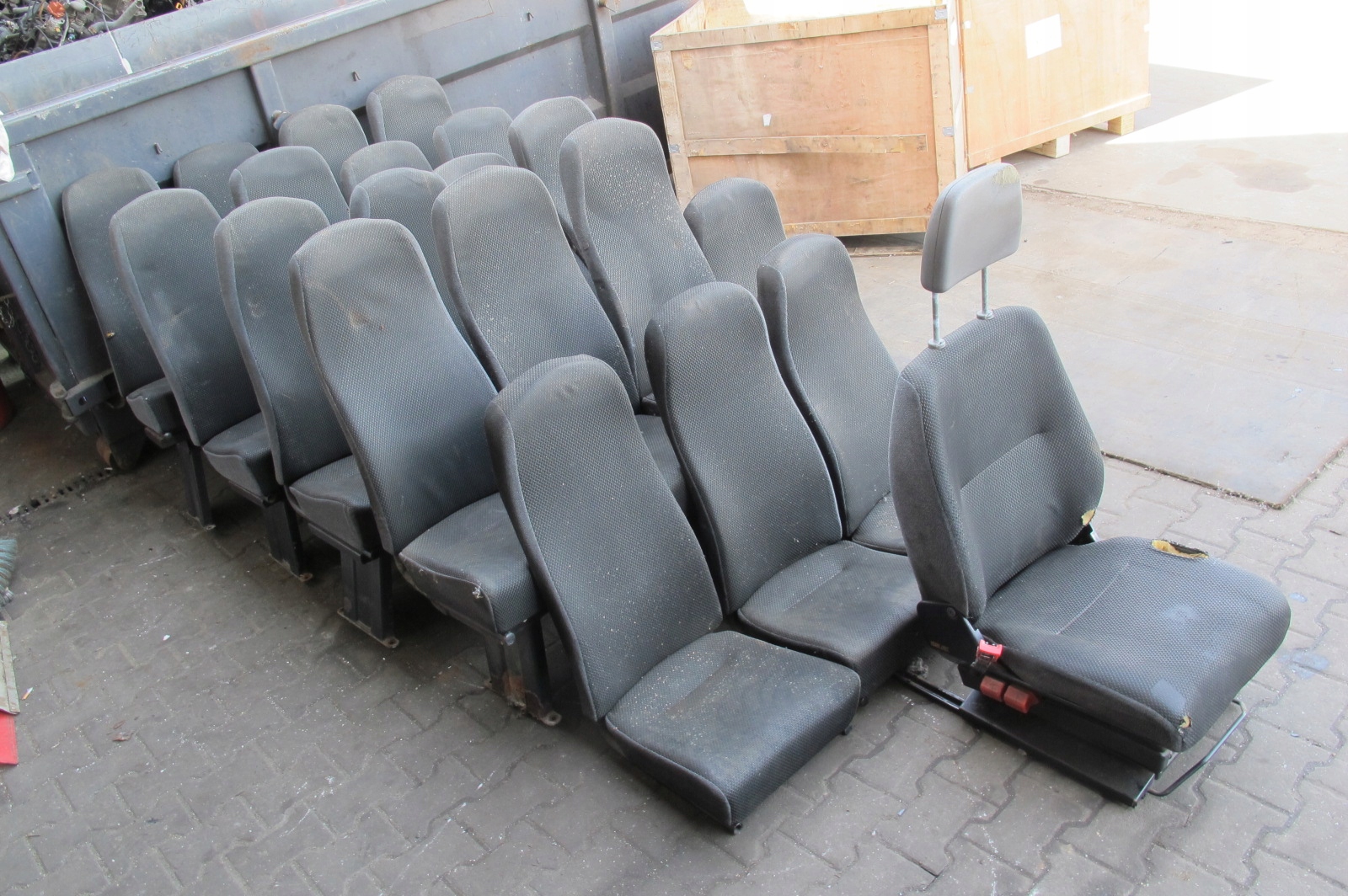 SPRINTER BOXER MASTER CRAFTER АВТОБУС АВТОБУС СТІЛЕЦЬ СИДІННЯ СИДІННЯ ЛАВКА КОМПЛЕКТ