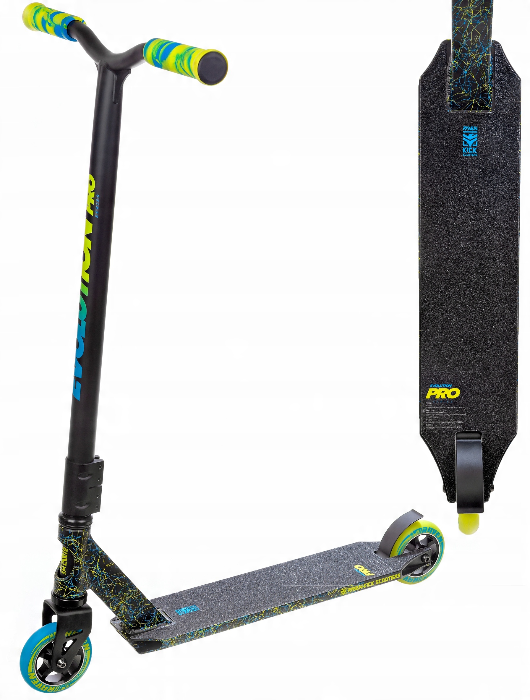 

Hulajnoga Wyczynowa Raven Evolution Pro Blue/Lime