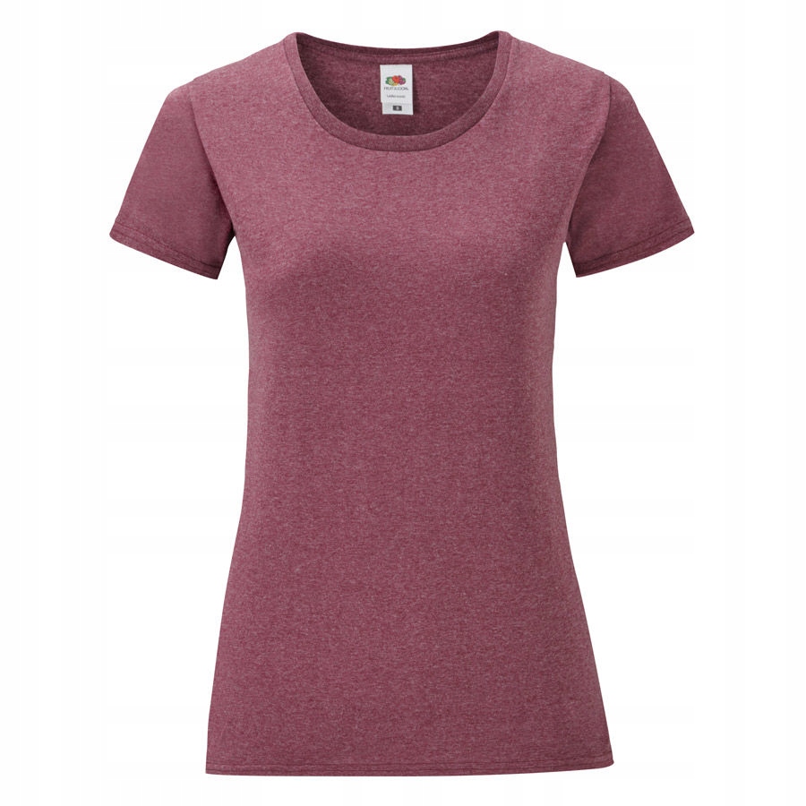 

Koszulka damska T-shirt Iconic burgund.melanż XL