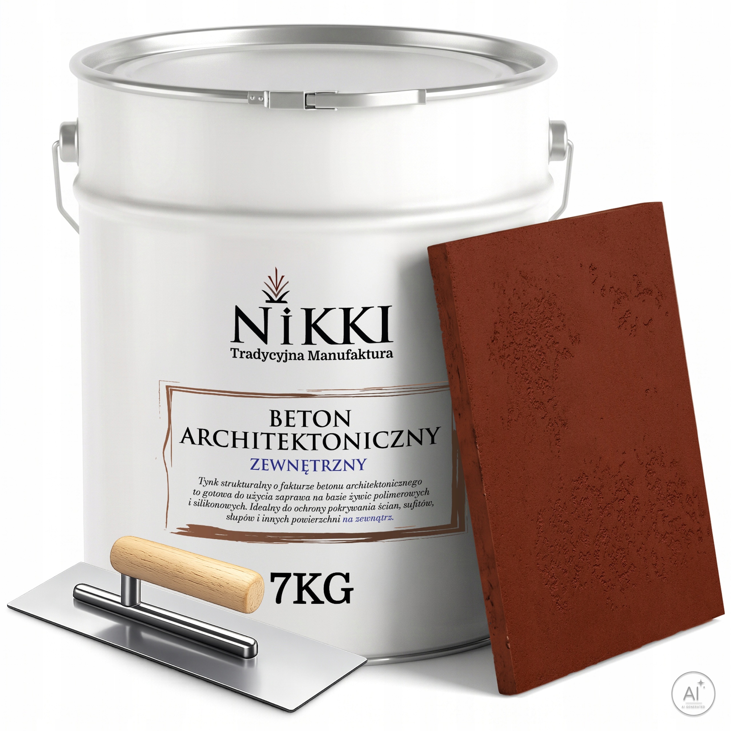 Vnější fasádní architektonický beton 5 m2 7 kg Stará cihla F326+ Paca