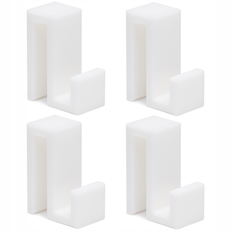 

4x hak na ręcznik szybę 6mm kabiny prysznica Loft