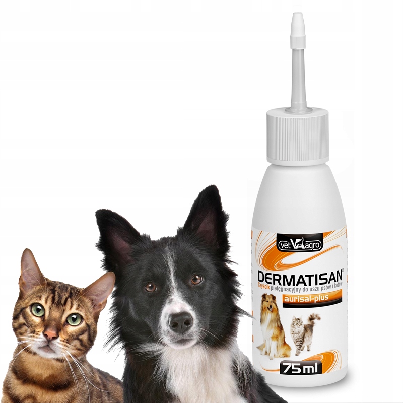 

Dermatisan Aurisal Plus Płyn do Uszu Psa Kota 75ML