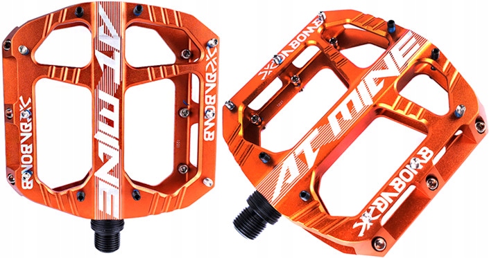 Platformové pedály Da Bomb At Mine Orange Enduro Dh Bmx