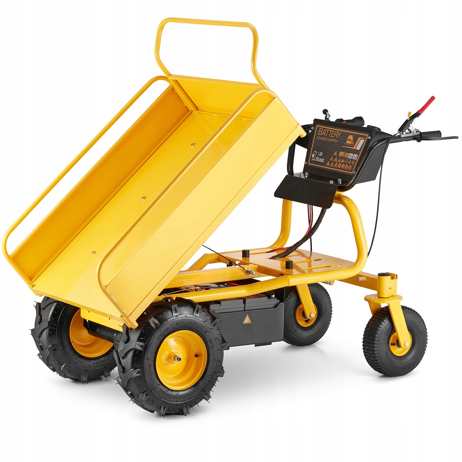 Wozidło elektryczne wózek koleba taczka elektryczna HIGHER 500kg 09550 — 22