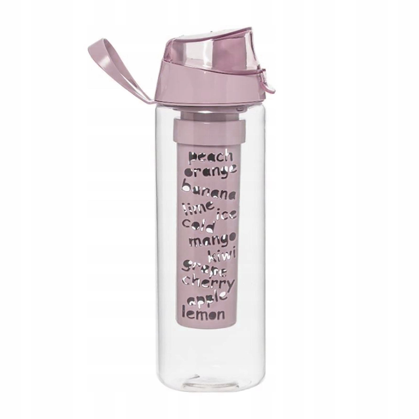 BIDON BUTELKA Z WKŁADEM NA OWOCE, LÓD, Design