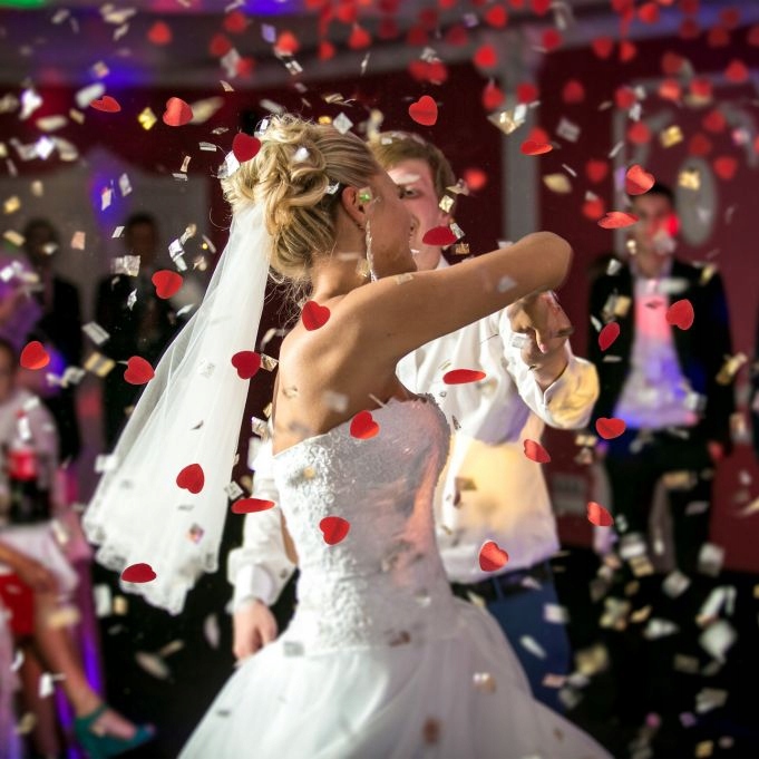 KONFETTI Tuba tuby strzelające wystrzałowe 40cm serca czerwone ślub wesele Nazwa wystrzałowe konfetti